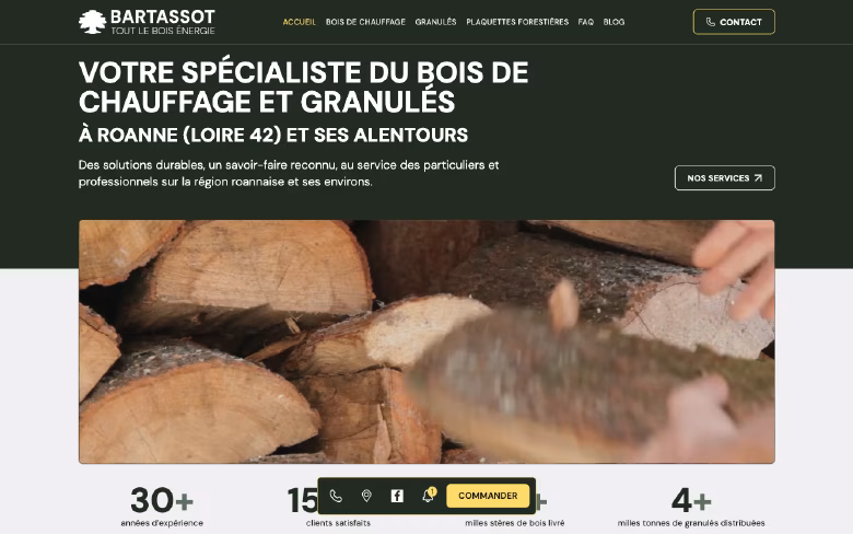Aperçu du site Bois Bartassot